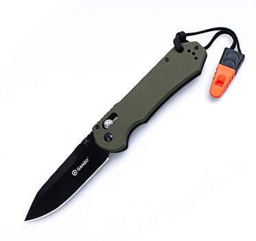 Нож складной карманный, туристический Axis Lock Ganzo G7453-GR-WS Green 210 мм