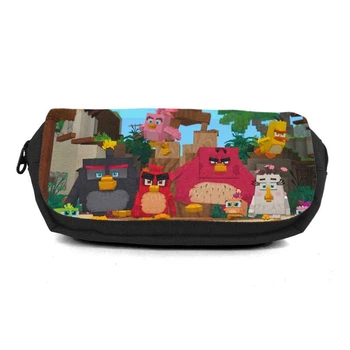 Школьный пенал Angry Birds 0012 органайзер универсальный (ANG-0012-black) черный