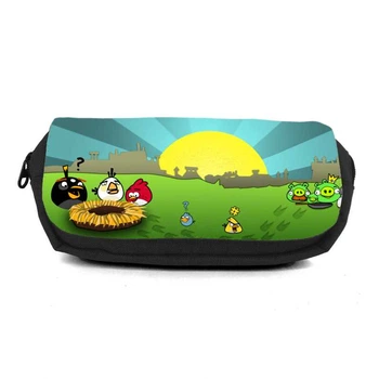 Школьный пенал Angry Birds 0014 органайзер универсальный (ANG-0014-black) черный