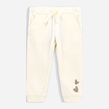 Детские теплые спортивные штаны для девочки Coccodrillo Romantic Newborn ZC2120101RON-003 74 см (5904706041020)