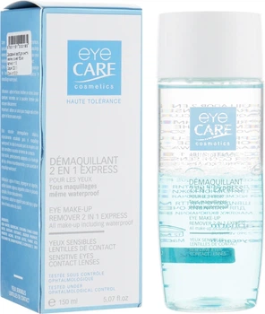 Двофазний лосьйон, що очищає, - Eye Care Cosmetics Lotion D?maquillante Biphasique 150ml (150ml) (433133-85669)
