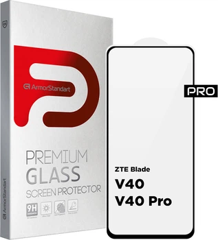 Защитное стекло для смартфона ZTE Blade V40/V40 Pro ArmorStandart Pro Black (ARM63119)