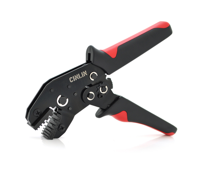 Инструмент обжимной SN-06WFL для обжимки клемм, 0.25-6mm2, Black-red