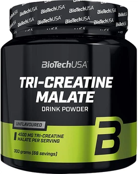 Три-креатин малат Biotech Tri-Creatine Malate порошок 300 г (5999076228171)