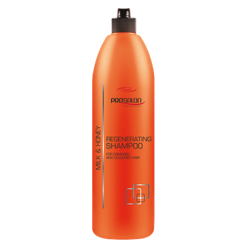 Шампунь регенеруючий з молоком і медом 1000 мл, Prosalon Hair Care Shampoo
