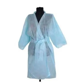 Халат кимоно с поясом XXL Doily голубой
