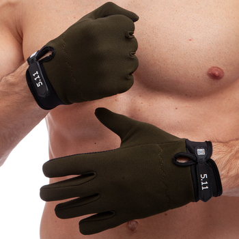 Тактичні рукавички SP-Sport S.11 L оливковий