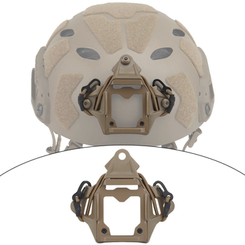 Кронштейн алюминиевый для тактического шлема (NVG Mount), Silenta Coyote (12489)