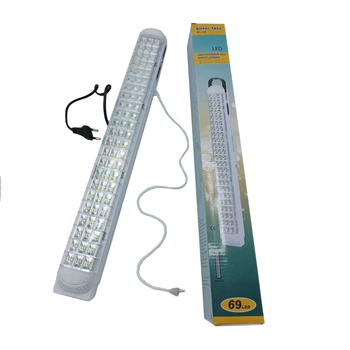 Фонарь светодиодный 69 LED лампочек Silver Toss ST-715, аккумуляторный прожектор аварийного освещения