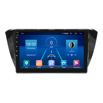 Штатная магнитола 10" Lesko для Skoda Superb III 2015-2019 6/128Gb 4G Wi-Fi GPS Top Шкода