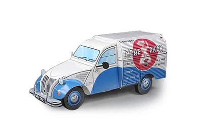 Сборная модель из картона Умная бумага Citroen 2 CV AK