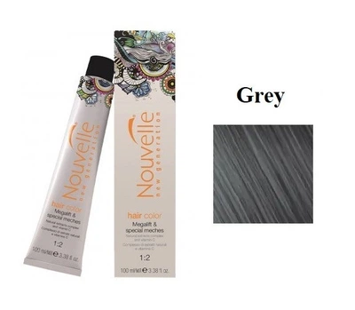 Краска для волос Nouvelle Hair Color Grey пепельный 100 мл
