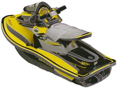 Сборная модель из картона Умная бумага Sea-DOO