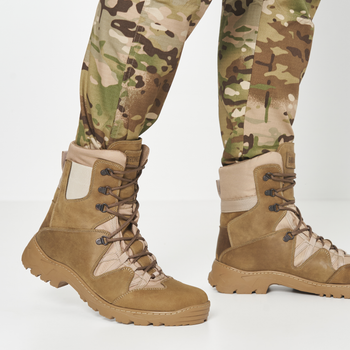 Мужские тактические ботинки зимние Bastion 22122ол 40 (26 см) Оливковые (BS2000000016177)