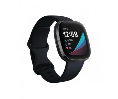 Смарт-часы Fitbit Sense Carbon/Graphite Stainless Steel (FB512BKBK)