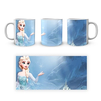 Чашка с принтом Frozen Холодное Сердце Эльза FZ.002.09 Кружка керамическая 0,33