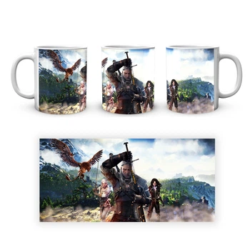 Кружка GeekLand The Witcher Відьмак Геральт Цірі Єнніфер TW 002.033