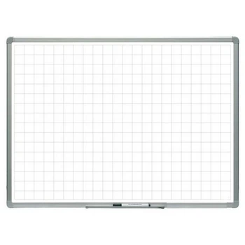 Магнитно-маркерная доска в клетку UkrBoards 120 х 180 см (UB120x180Wk)