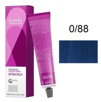Крем-фарба для волосся Londacolor 0-88 Інтенсивний синій 60 мл