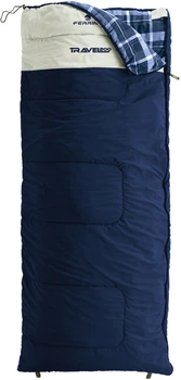 Спальный мешок Ferrino Travel 200/+5°C Deep Blue/White (Left) (928113)