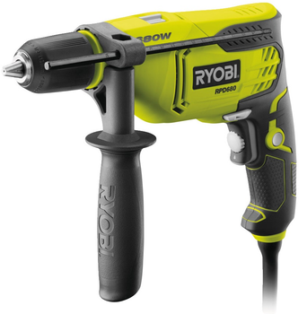 Дрель ударная Ryobi RPD680-K 680 Вт 5133002016