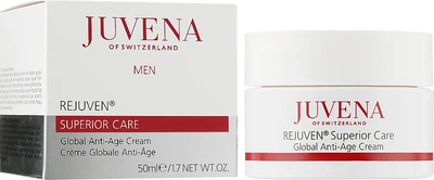 Комплексний антивіковий крем для обличчя - Juvena Rejuven Men Global Anti-Age Cream 50ml (370673-66165)