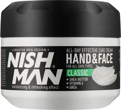 Крем для рук і обличчя - Nishman Hand & Face Cream Classic 300ml (982075-14687)