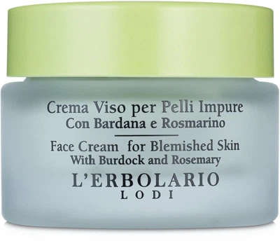 Крем для проблемной кожи лица с розмарином и репейником - L'Erbolario Crema Viso per Pelli Impure 30ml (49679-61364)