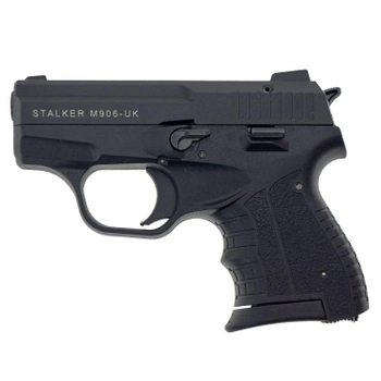 Стартовий сигнальний пістолет Stalker 906 Black під холостий патрон 9 мм