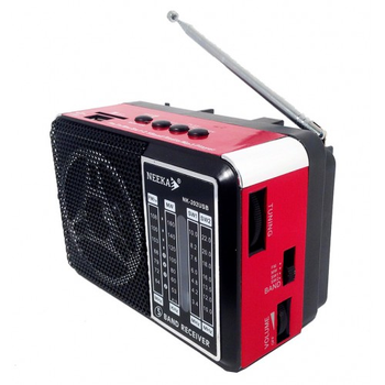Портативный аккумуляторный FM-радиоприемник NEEKA NK-202 USB