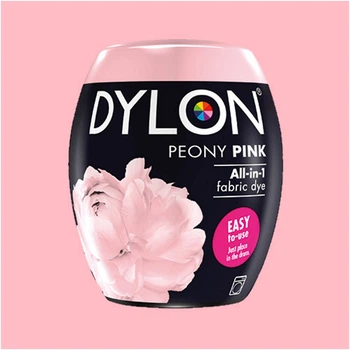 Краска для окрашивания ткани в стиральной машине DYLON Machine Use Peony Pink (бочонок)