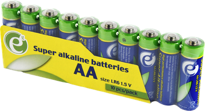 Baterie alkaliczne EnerGenie LR6/AA 10 szt. (EG-BA-AASA-01)