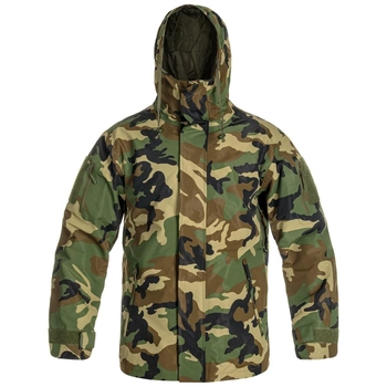 Куртка Mil-Tec Тепла Тактична Ecwcs Wet Weather Gen.II З Підкладкою Woodland XXXL