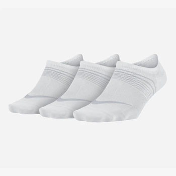 Набір чоловічих шкарпеток коротких Nike U Nk Everyday Plus Ltwt Footie SX5277-101 38-42 3 пари Білий (194958595432)