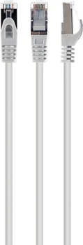 Патч корд Cablexpert Cat 6a SSTP 2 м Белый (PP6A-LSZHCU-W-2M)