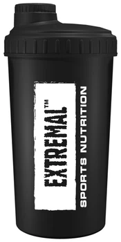 Шейкер для Спортивного питания Extremal Shaker 700 мл чёрный спортивный Шейкер для приготовления протеиновых коктейлей