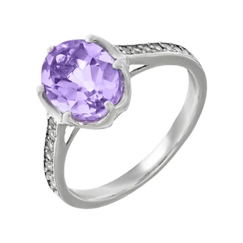 Кольцо помолвочное Diamant К2820-03с (378032) 16.5