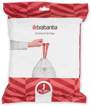 Набор мусорных пакетов (23 л), "J", 40 шт Brabantia 115608