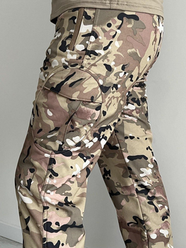 Военные тактические штаны SoftShell MultiCam Софт Шелл Мультикам L