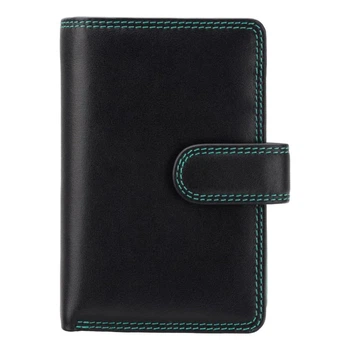 Кошелек женский кожаный Visconti RB51 - Fiji Black-Rhumba черный