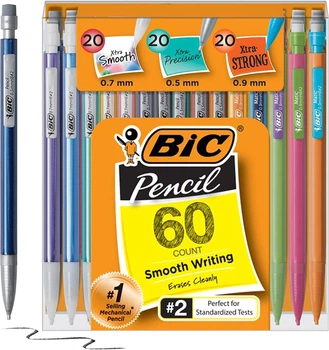 Набор механических карандашей BIC Xtra-Smooth Mechanical Pencil, Medium Point 0.5 - 0.7 - 0.9 мм (‎ WX7TG026)