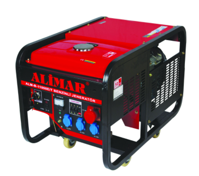 Бензиновый генератор 1/3 фазный Alimar ALM-B-11000TE Комбинированный запуск / 11 kWa