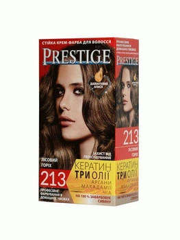 Стійка крем-фарба для волосся Prestige 213 Лісовий горіх 115 мл