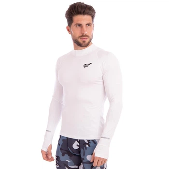 Рашгард мужской с длинным рукавом лонгслив мужской Jason 809 2XL (50-52) White