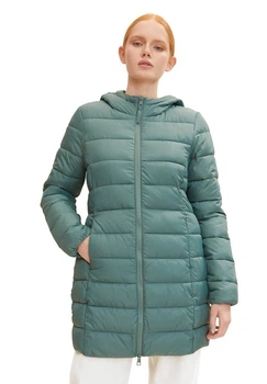 Длинная куртка Tom Tailor lightweight puffer coat M Голубой 1031391-19643