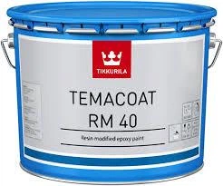 Двохкомпонентна епоксидна фарба TIKKURILA TEMACOAT RM 40 (ТІККУРІЛА ТЕМАКОУТ) 14.4л TCH, колерується