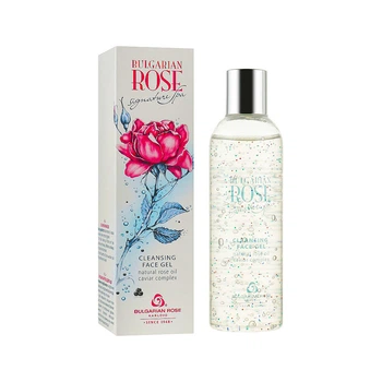 Очищающий гель для лица с маслом розы Bulgarian Rose