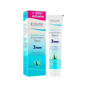 Крем для депіляції з алое Eveline Cosmetics 125 мл (4891964016739)