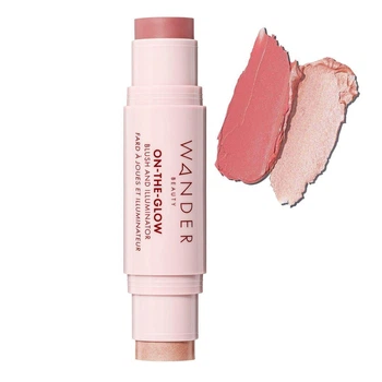 Стік рум'яна + хайлайтер Wander Beauty On-the-Glow Blush & Illuminator Bare/Nude Glow 5.5