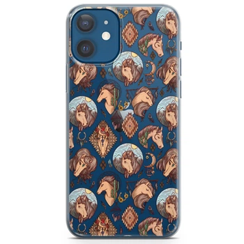 Чехол силиконовый для Apple IPhone 13 mini от Lex Altern (Лошадь бохо, ловец снов, эстетика запада)